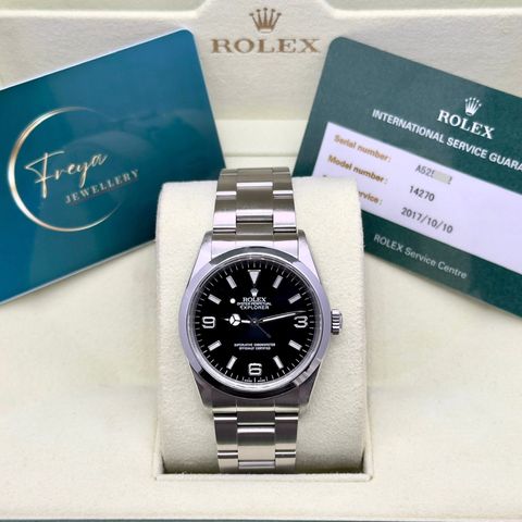 Rolex Explorer - 14270 med Garanti