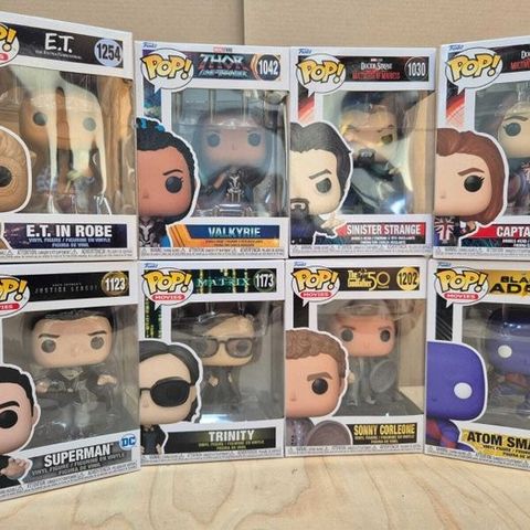 Funko  - Funko Pop Superhero Movies / E.T. Collection of 8 - Belgia