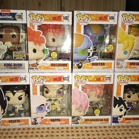 Funko  - Funko Pop 8 Anime Funkos