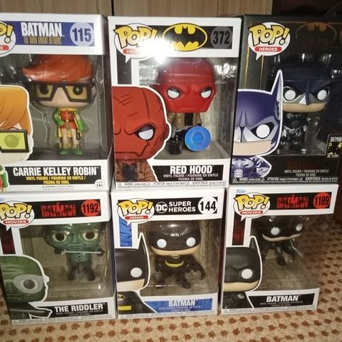 Funko  - Funko Pop 6 Batman Funkos