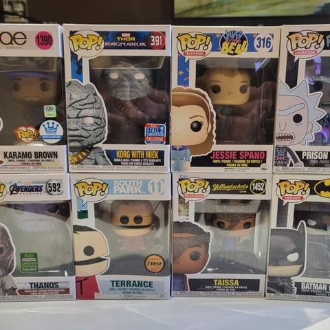 Funko  - Funko Pop Mixed Collection of 8 - 2020+