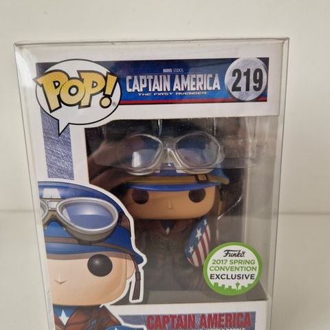 Funko  - Funko Pop Captain America #219 - 2010-2020