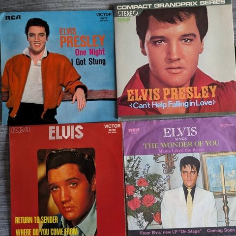 Elvis Presley - 1 lot of 22 vinyl's from Elvis Presley - Flere titler - LP-album