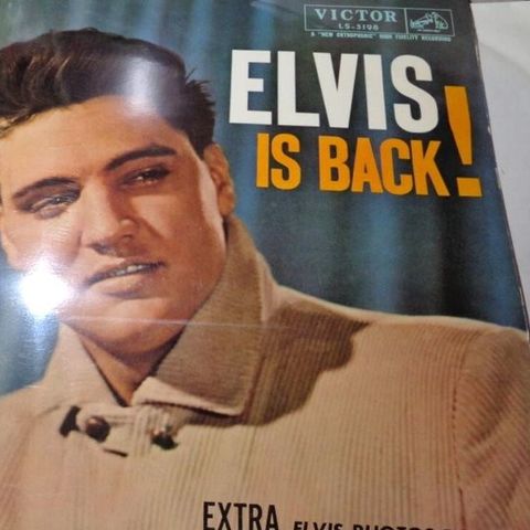 Elvis Presley - Elvis Is Back! / Rare Japanese 1st Mono pressing - LP - 1st Mono