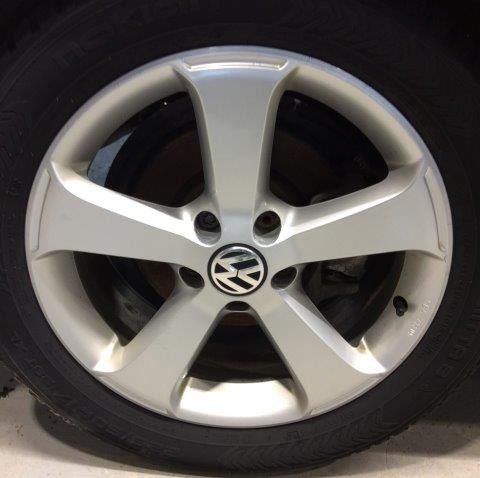 Vinterdekk med felg 17" vw passat (309484)