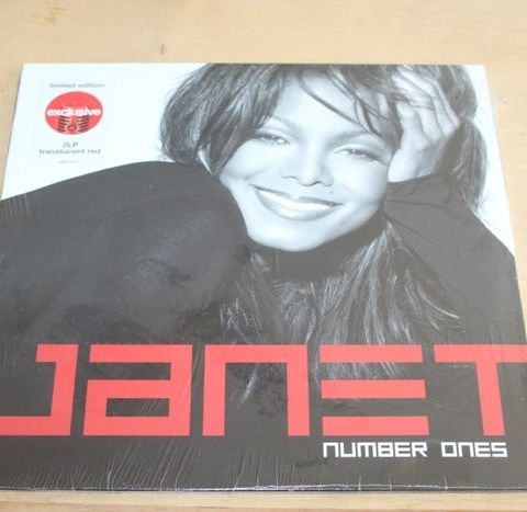 Janet Jackson - Number Ones (RED) Coloured Vinyls - 2 x LP-album (dobbeltalbum) 