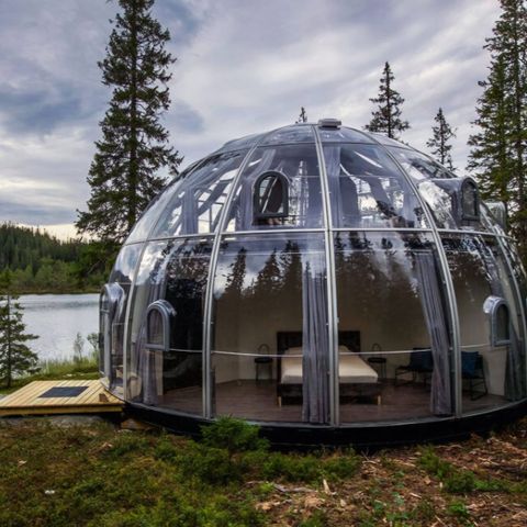 Glampingdome - Verdens største - To etg - 120 m2