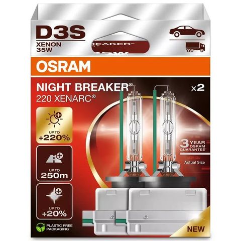 D3s Osram Night Breaker Xenarc 220 XNB Xenonpærer