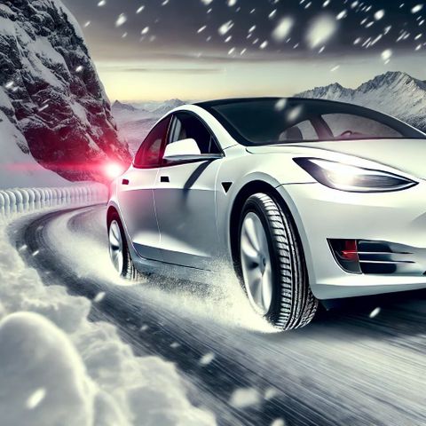 Vinterdekk til Tesla model S 245/45/19