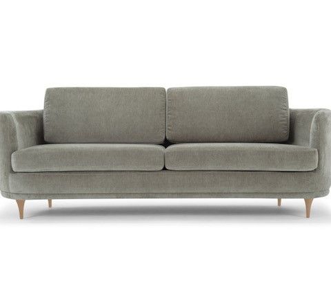 Elinor sofa, tekstil Planet Grey Green, selges rimelig fra butikken i Sandvika