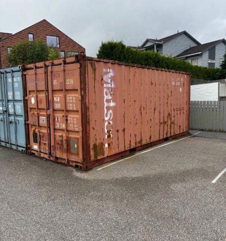 20 FOTS CONTAINER BRUKT SHIPPINGCONTAINER, avsluttes 29.09