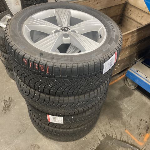 Hjulsett vinter 19" ALU Audi Q4 E-Tron. Dekk og felg