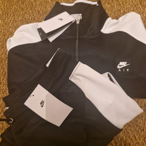 Nike Navy Nike Chariot Fleece Tracksuit Herre Best Mens Nike