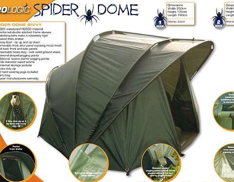 Telt Pro Logic Spider Dome fisketelt - campingtelt