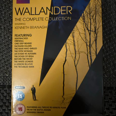 Mankell's Wallander Blu-ray Samleboks 32 Filmer | FINN-torget