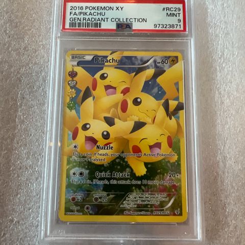 Pokémon PSA 10 Gem Mint Bandai Carddass Series 5 (1999