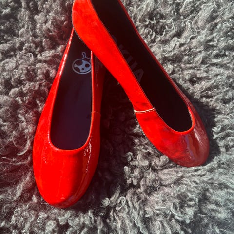 Ballerina sko lilla Kokua FINN-torget