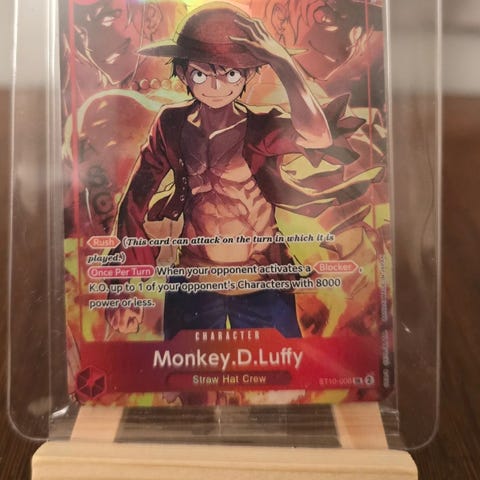 PSA 10 - One Piece TCG Chinese New Year Monkey D. Luffy