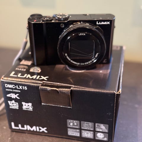 Panasonic Lumix FT7 selges FINN-torget