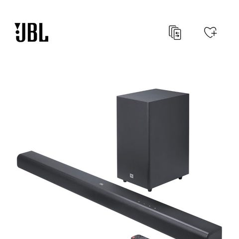 Soundbar DENON DHT-S516 Con Subwoofer Wireless, 2.1 Canali, Compatibile 4K E Dolby Digital