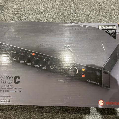 Steinberg MR816CSX – FireWire lydinterface | FINN-torget