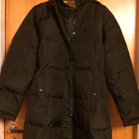 Trailwear by Penfield dun jakke med lær detaljer str.XL(ca Trailwear by Penfield dun jakke med lær detaljer str.XL(ca