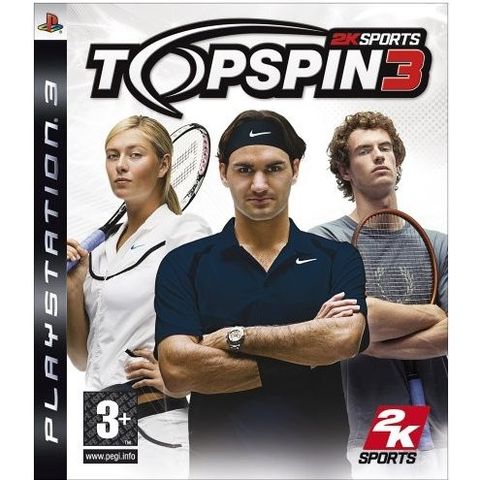 TOP SPIN 3(PS 3) til salgs  Oslo