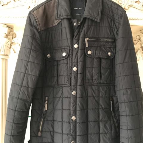 Ralph Lauren Men's Leather Patch Quilted jakke | FINN.no Ralph Lauren Men's Leather Patch Quilted jakke | FINN.no