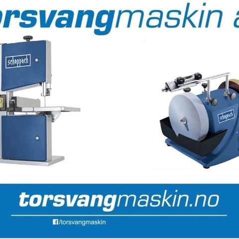 Scheppach Dykksag CS 55 pakke pris M. 3 skinner, og Scheppach Støvsuger HD2P Torsvang Maskin AS