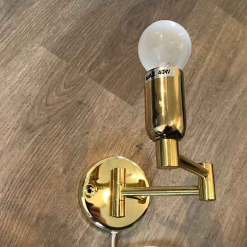 Messing lamper taklamper vegglamper Høvik Hadeland TR&CO Messing lamper taklamper vegglamper Høvik Hadeland TR&CO