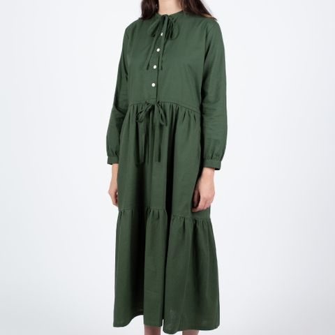 Grønn playsuit | FINN.no Bruuns bazaar. LOTTE fuskepels kåpe, nydelig grønn farge