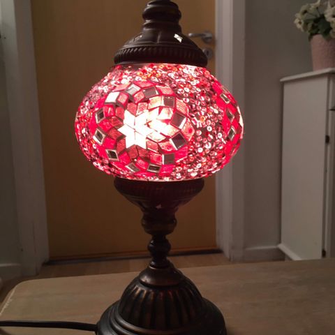 Tyrkisk lampe mosaikk lykt orientalsk lanterne | FINN.no Tyrkisk lampe | FINN.no