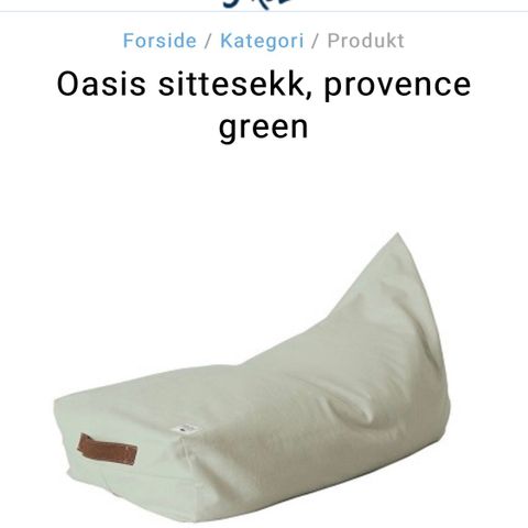 Oasis sittesekk fra Sprell | FINN.no Oasis sittesekk, dolce vita pink