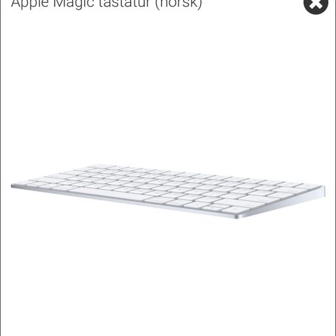 Ny og uåpnet Apple Magic Keyboard! | FINN.no Nytt Apple tastatur i uåpnet eske | FINN.no