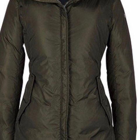 Jakke parka Line of Oslo ubrukt lammepels | FINN.no Pent brukte + NYE jakkerkåper i ull, Dun og skinn str 40
