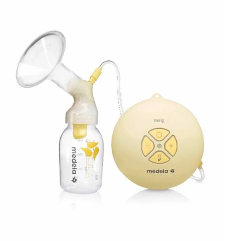 Medela Swing elektrisk brystpumpe + flasker | FINN.no Medela lader swing maxi | FINN.no