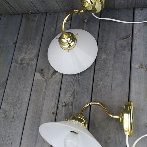 VINTAGERETRO MESSING VEGGLAMPE FRA KURANT | FINN.no VINTAGE MESSING LAMPE FRA KURANT NORGE | FINN.no