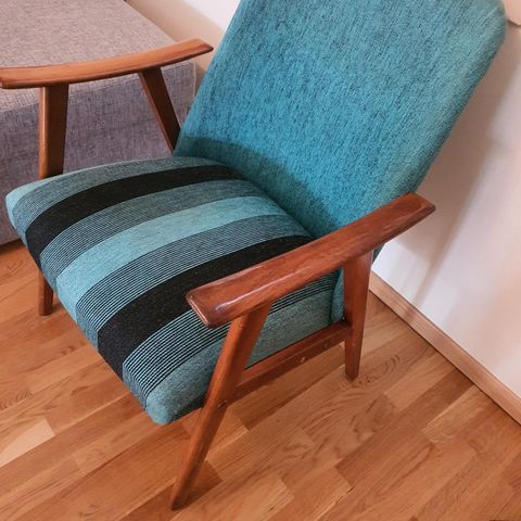 Stoler retro Olav Haug stol og Farstrup 50 tallet med teak Stoler retro Olav Haug stol og Farstrup 50 tallet med teak