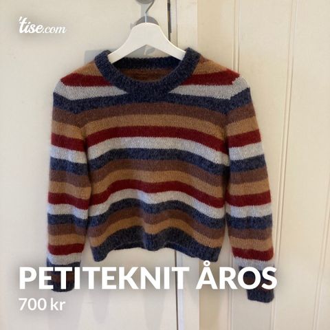Hjemmestrikket genser (ala les Tricots d'O) onesize | FINN.no Hjemmestrikket genser (ala les Tricots d'O) onesize | FINN.no
