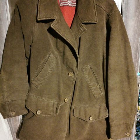 Lee Storm Rider Sherpa jakke i denim | FINN.no Vintage Chevignon jakke • Tise