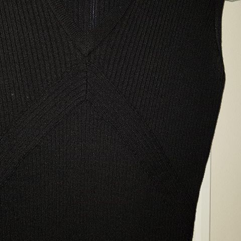 HELT NY original sort vest strike genser uten armer med HELT NY original sort vest strike genser uten armer med