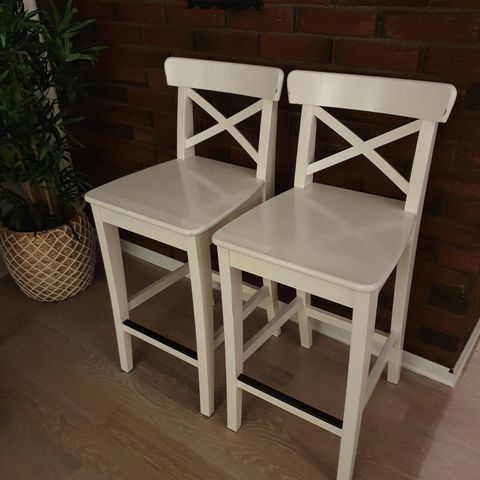 IKEA barstoler Ingemar sort 4stk | FINN.no IKEA barstoler Ingemar sort 4stk | FINN.no