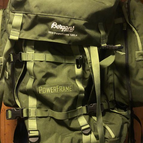Bergans Alpinist 110L ryggsekk | FINN.no Tursekk Bergans 3810 Powerframe 130L | FINN.no