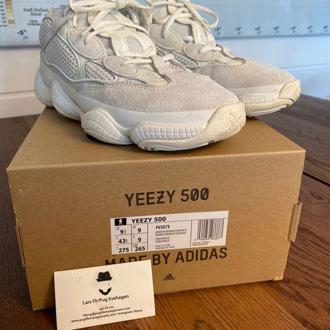 G O A T in Instagram The third Yeezy 500 surfaces sheltered