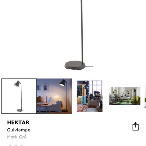 Gulvstålampe fra bolia | FINN.no Gulvstålampe fra bolia | FINN.no