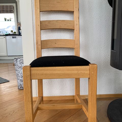 Stoler fra Kristensen & Kristensen Heltre eik. | FINN.no Dansk Design stoler; Kristensen : Kristensen heltre eik og