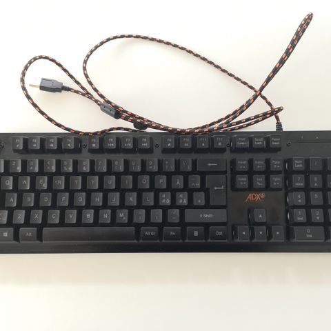 HyperX Alloy FPS Cherry MX Red | FINN.no ADX gaming tastatur med HyperX keycaps | FINN.no