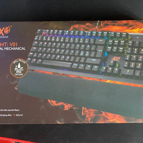 ADX kompakt RGB mekanisk gamingtastatur | FINN.no ADX kompakt RGB mekanisk gamingtastatur Gamingtastatur