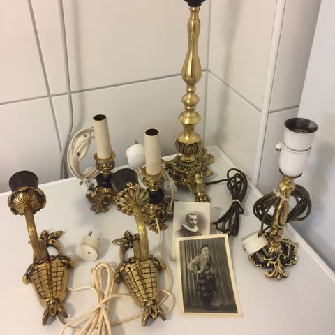 2 gamle jungen prisme vegg lamper. Fra Lys og Stil. Evt 2 gamle jungen prisme vegg lamper. Fra Lys og Stil. Evt