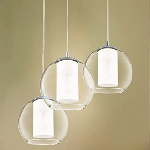 Flott taklampe (Takplafond Veck fra Ellos) | FINN.no Bolsano taklampe i kromglass 3Lys fra Lampehuset | FINN.no